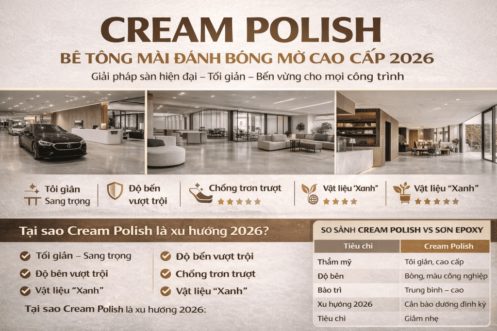 bê tông bóng mờ xu hướng mới - Hoàng Anh