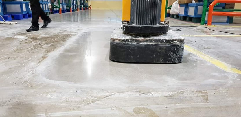 Đánh bóng sàn bê tông tại Nam Định