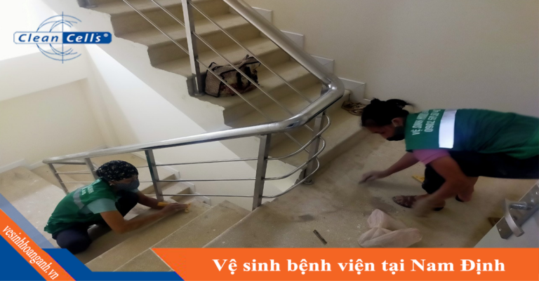 Vệ sinh bệnh viện tại Nam Định