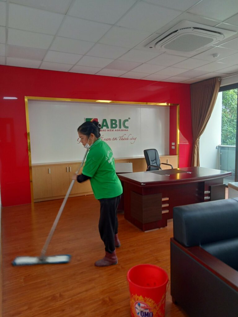 Gói tạp vụ theo giờ Nam Định- Vệ sinh Hoàng Anh