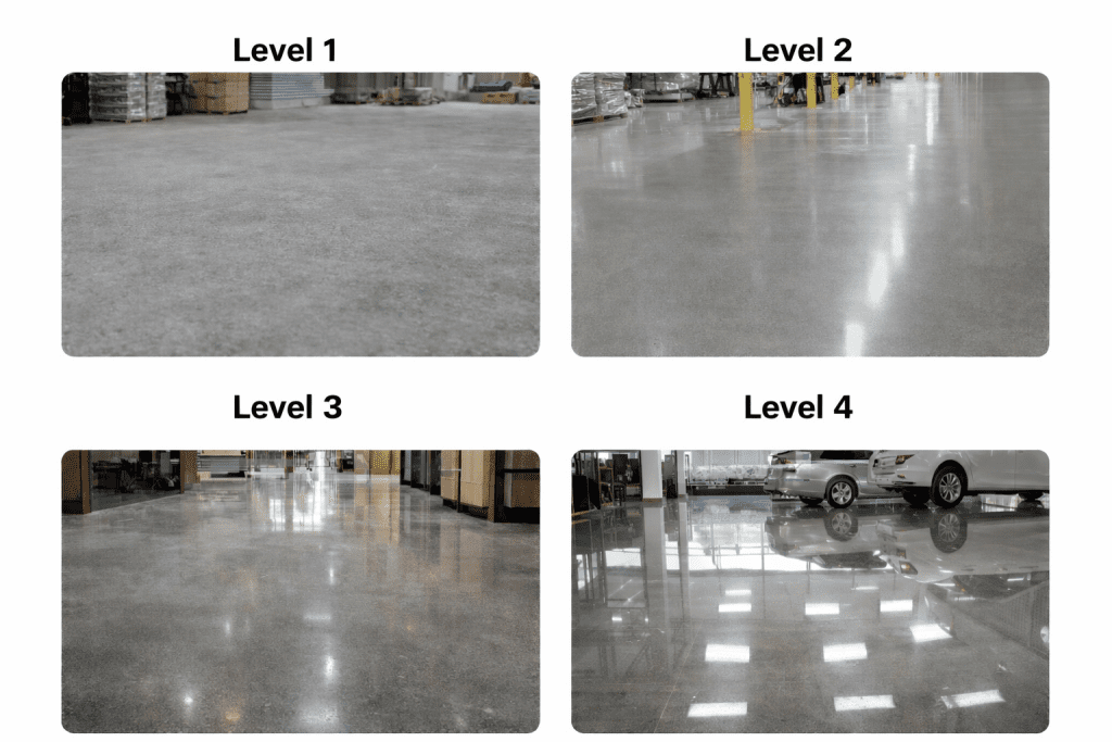 BÊ TÔNG MÀI CÁC CẤP ĐỘ BÓNG THÁI NGUYÊN