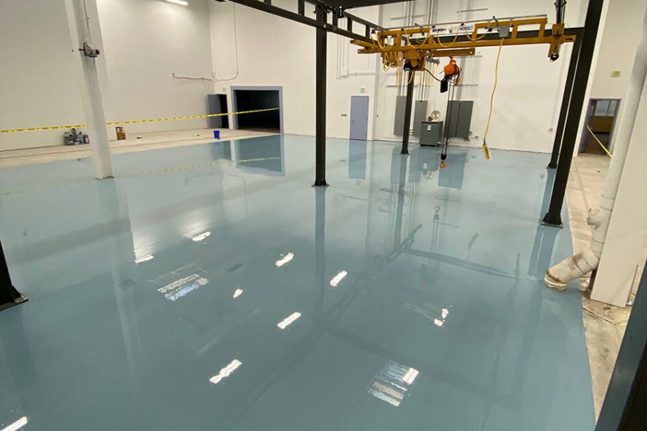 hoàn thiện Sơn kháng hoá chất