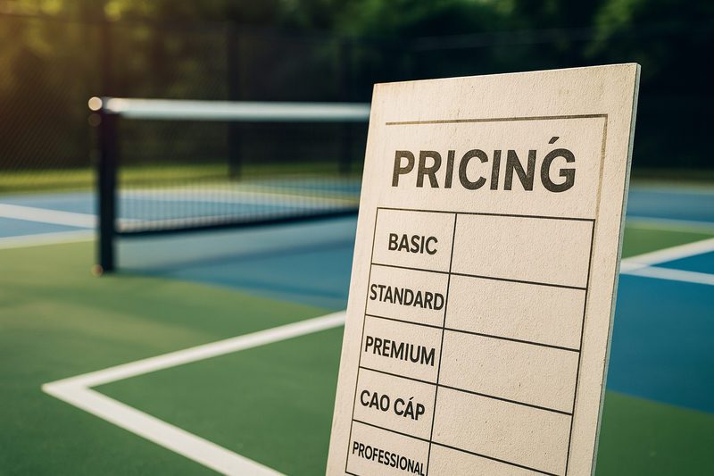 Báo giá sơn sân pickleball theo m2 hiện nay khoảng bao nhiêu?