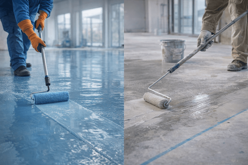 Giới thiệu về sơn epoxy và sơn thường