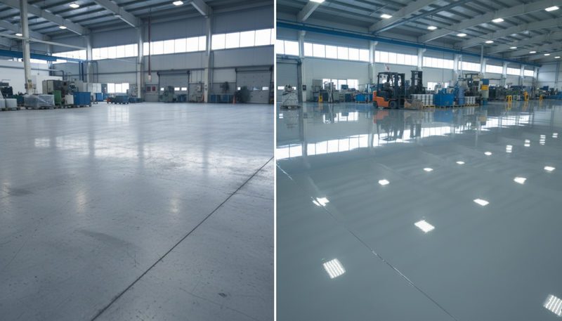 Sơn epoxy tự san phẳng là gì? Ưu điểm vượt trội so với hệ lăn