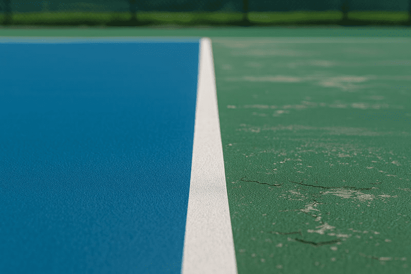 Vì sao cần chọn đúng loại sơn cho sân pickleball?