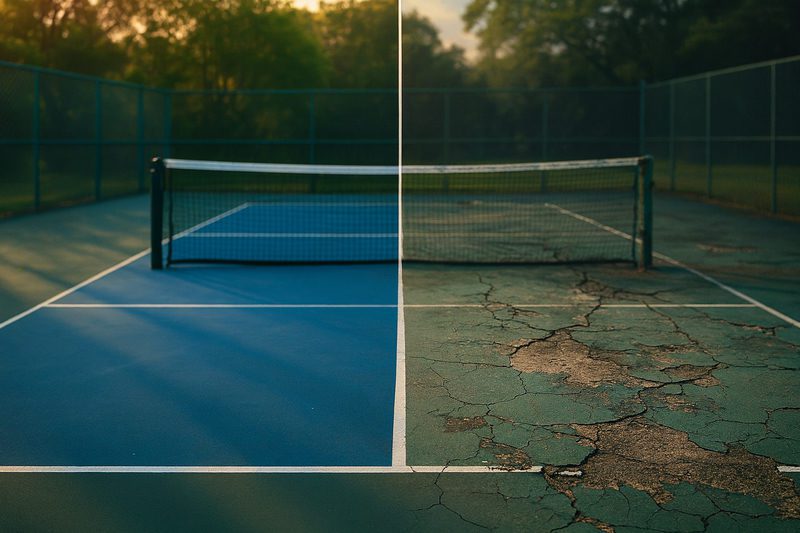 Yếu tố nào làm giá sơn sân pickleball tăng hoặc giảm?