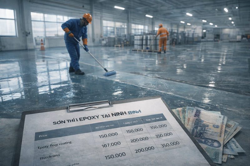 Giá Cả, Chính Sách Và Thời Gian Thi Công Sơn Epoxy Tại Ninh Bình