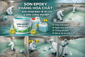 sơn epoxy kháng hoá chất