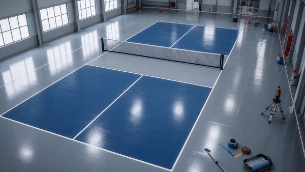 Kích thước sân Pickleball tiêu chuẩn và diện tích mặt bằng cần chuẩn bị