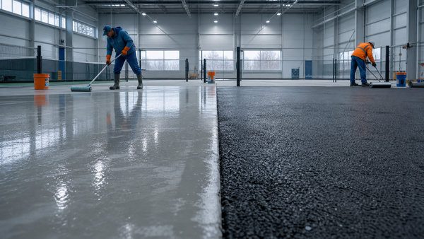 Cấu tạo nền móng sân pickleball: bê tông hay asphalt?