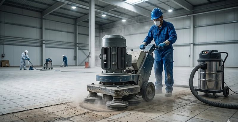 Quy trình thi công sơn epoxy trên nền gạch chuẩn kỹ thuật