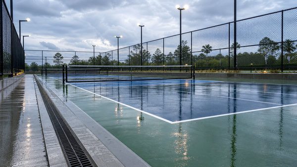 Lưu ý khi thi công sân Pickleball ngoài trời tại Nam Định