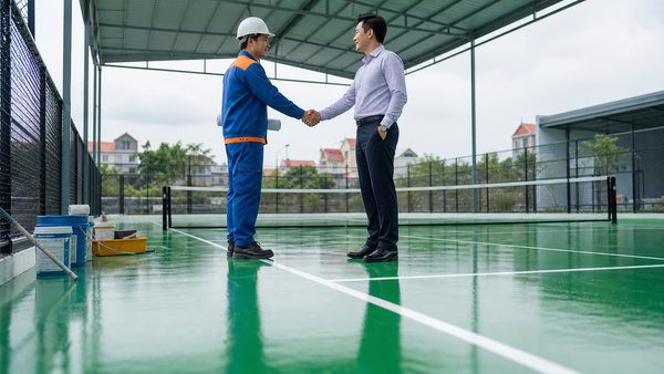 Cách chọn đơn vị thi công sân Pickleball uy tín tại Nam Định