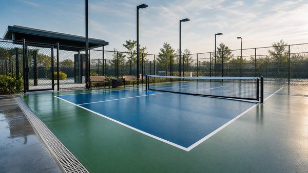 Hạng mục phụ trợ, cải tạo và bảo trì sân pickleball