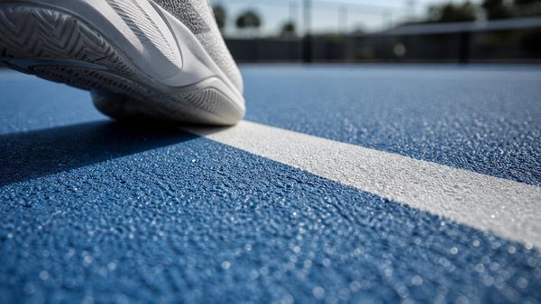 Cấu tạo tiêu chuẩn của sân Pickleball có đệm cao su