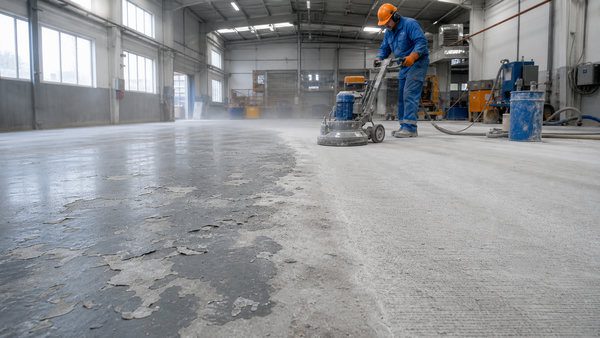 Khi nào cần thuê nhân công mài nền bê tông?