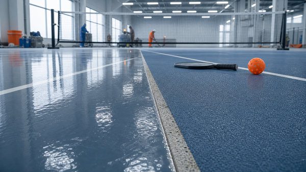 Sân Pickleball cushion có gì khác sân acrylic thông thường?