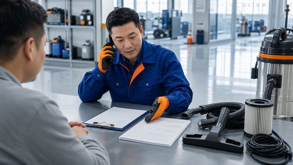Giá thuê máy hút bụi công nghiệp phụ thuộc vào yếu tố nào?