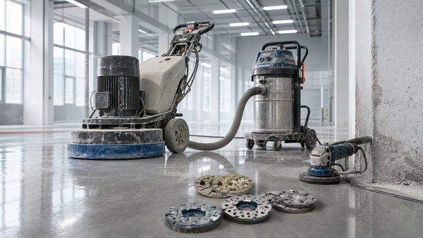 Máy móc, vật tư và tiêu chuẩn bề mặt sau khi mài